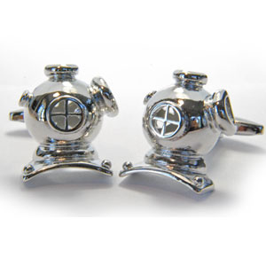 Deep Sea Divers Mask Cufflinks