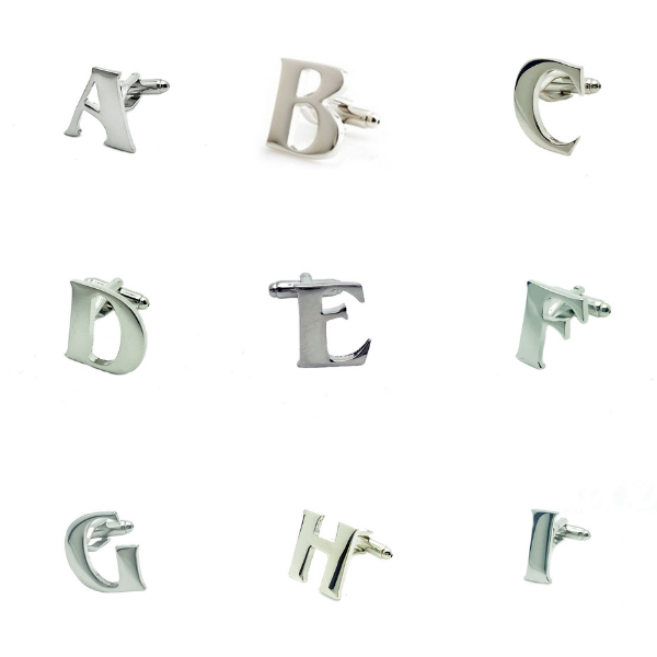 Alphabet Cufflinks Catergories