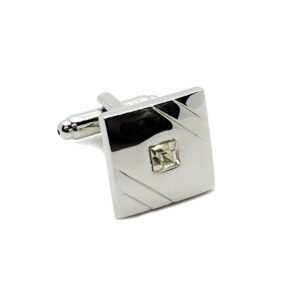 Square Diamante Cufflinks The Cufflink Club