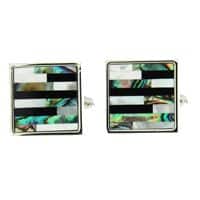 Mother of Pearl - Stripes Cufflinks