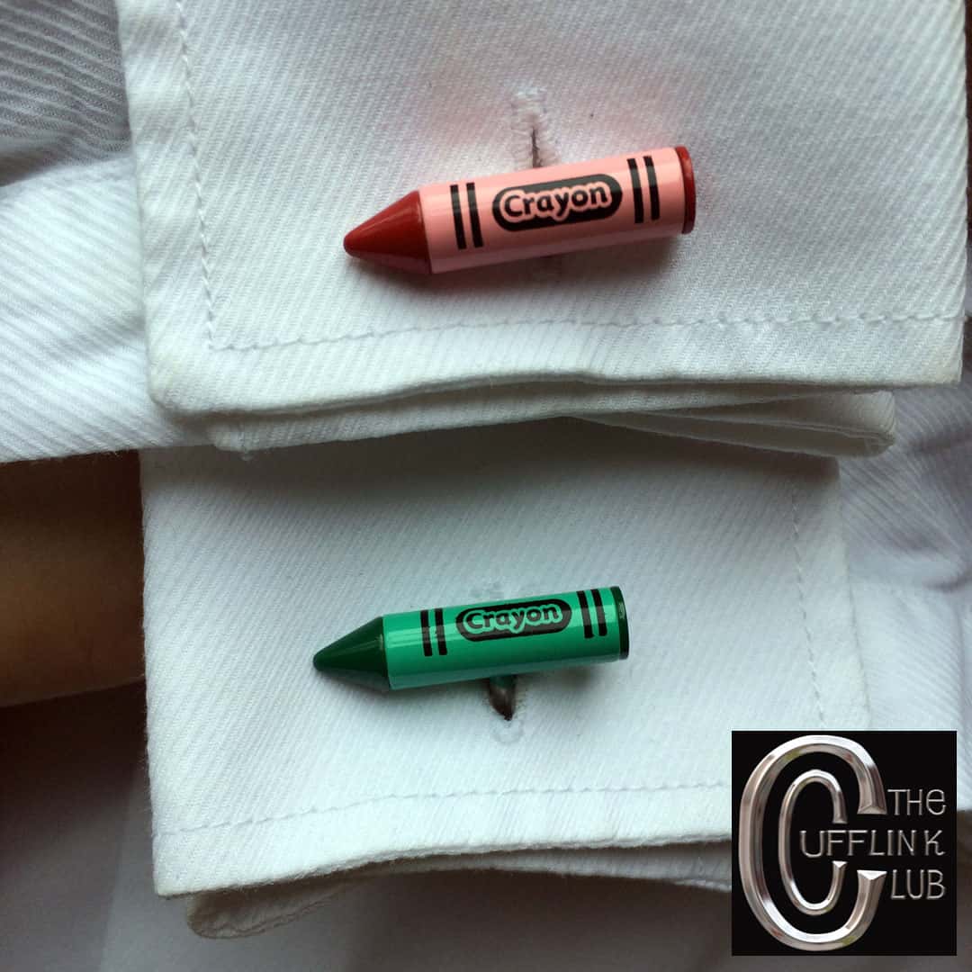 Crayon Cufflinks