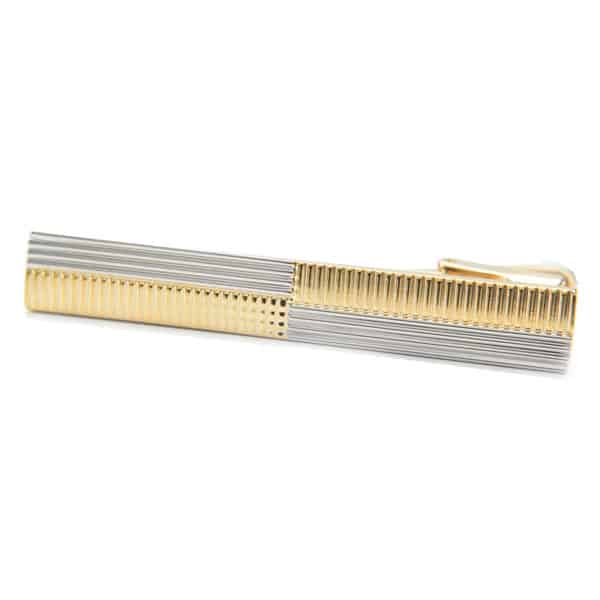 Silver and Gold Tie Bar