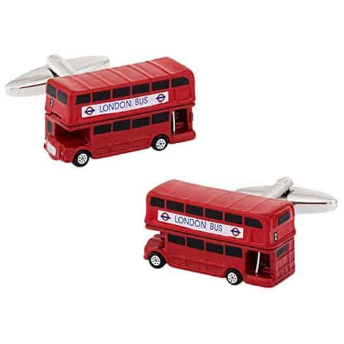 Red London Bus Cufflinks