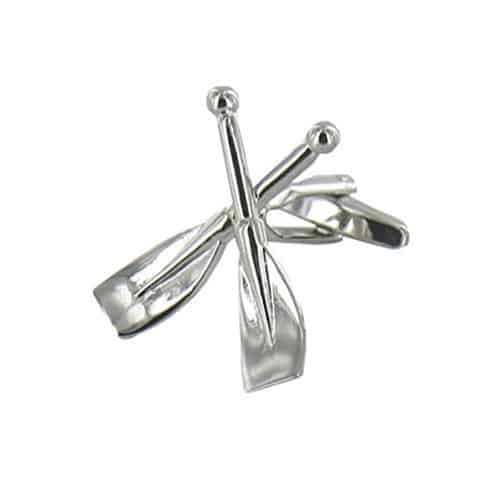 Silver Oar Cufflinks