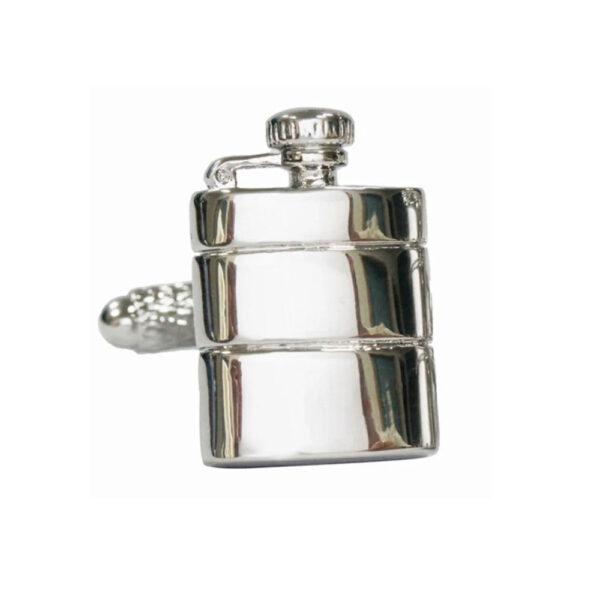 Hip Flask Cufflinks The Cufflink Club